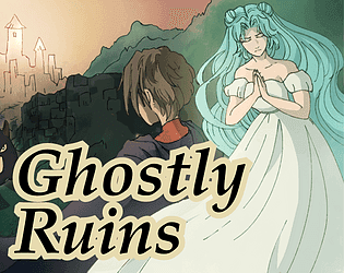 Picture of Ghostly Ruins game from 2022 GMTK Game Jam